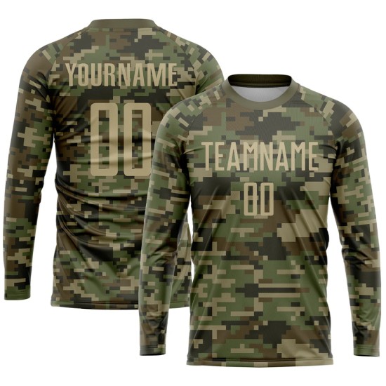Custom-name team long-sleeve football kits – new sublimation-printed men’s/youth jerseys, made-to-sample design Custom-name team long-sleeve football kits – new sublimation-printed men’s/youth jerseys, made-to-sample design