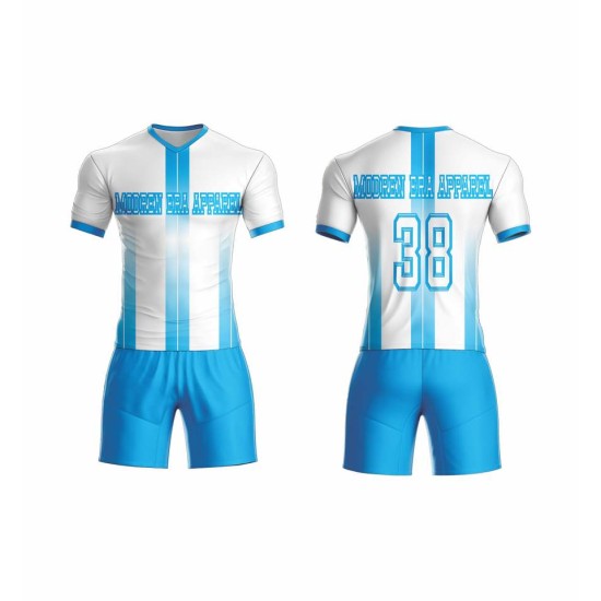 Custom sublimation football kits – high-quality, comfortable, breathable, French style