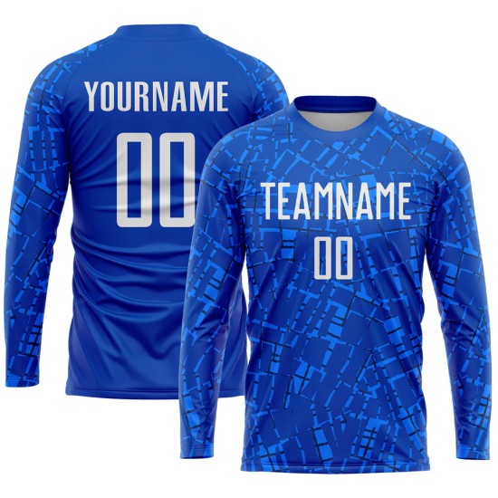Long-sleeve sublimation-printed shirts – buy new-design premium football jerseys for teams and clubs