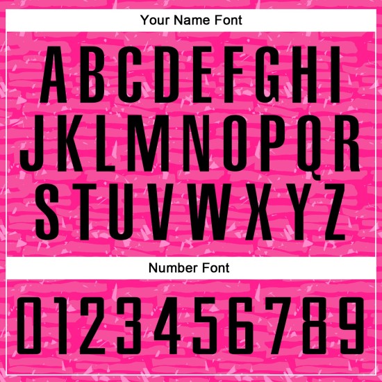 Uniform Black Custom Pink Jersey Soccer Sublimation