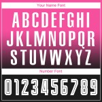 Custom Jersey Sleeve Pink White-Black Sublimation Fade Fashion Soccer Long Uniform