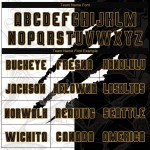 Pattern Scratch Black-Old Gold Uniform Custom Jersey Soccer Sublimation Graffiti Pattern Scratch Black-Old Gold Uniform Custom Jersey Soccer Sublimation Graffiti