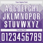 Sublimation Uniform Custom Soccer Jersey White Purple Sublimation Uniform Custom Soccer Jersey White Purple